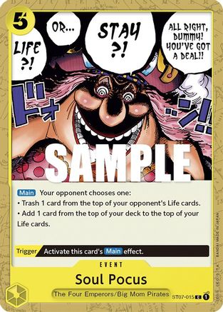 Soul Pocus (ST07-015) - Starter Deck 7: Big Mom Pirates | Grognard Games