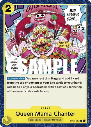 Queen Mama Chanter (ST07-017) - Starter Deck 7: Big Mom Pirates | Grognard Games