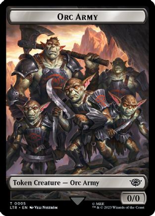 Orc Army Token (0005) (LTR-005) - The Lord of the Rings: Tales of Middle-earth | Grognard Games