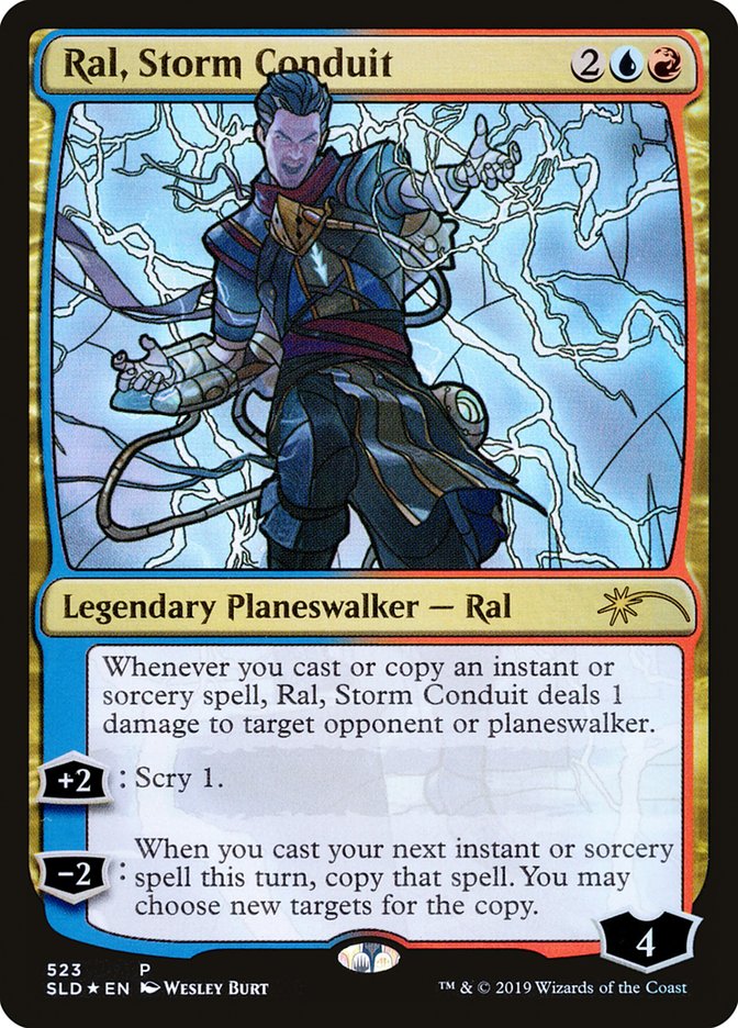 Ral, Storm Conduit (Stained Glass) [Secret Lair Drop Promos] | Grognard Games