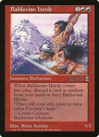 Balduvian Horde (Oversized) [Oversize Cards] | Grognard Games