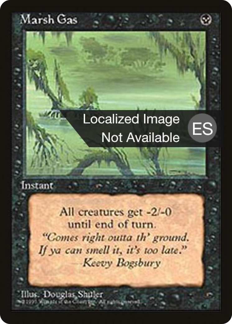 Marsh Gas [Fourth Edition (Foreign Black Border)] | Grognard Games