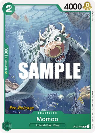 Momoo (OP03-035) - Pillars of Strength Pre-Release Cards | Grognard Games