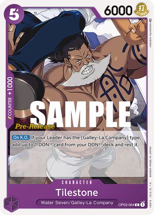 Tilestone (OP03-064) - Pillars of Strength Pre-Release Cards | Grognard Games