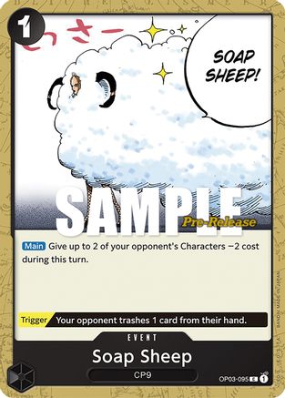 Soap Sheep (OP03-095) - Pillars of Strength Pre-Release Cards | Grognard Games