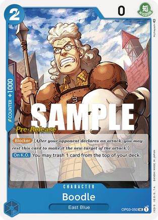 Boodle (OP03-050) - Pillars of Strength Pre-Release Cards | Grognard Games