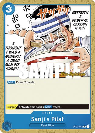 Sanji's Pilaf (OP03-056) - Pillars of Strength Pre-Release Cards | Grognard Games
