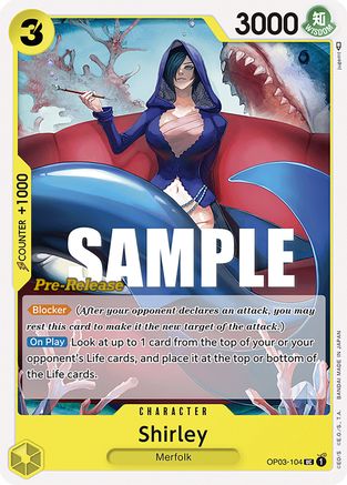 Shirley (OP03-104) - Pillars of Strength Pre-Release Cards | Grognard Games