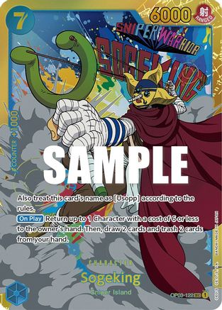 Sogeking (OP03-122) - Pillars of Strength Foil | Grognard Games