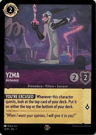 Yzma (10/P1) [Promo Cards] | Grognard Games