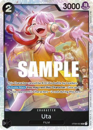 Uta (ST08-002) - Starter Deck 8: Monkey.D.Luffy Foil | Grognard Games