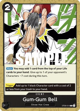Gum-Gum Bell (ST08-014) - Starter Deck 8: Monkey.D.Luffy | Grognard Games