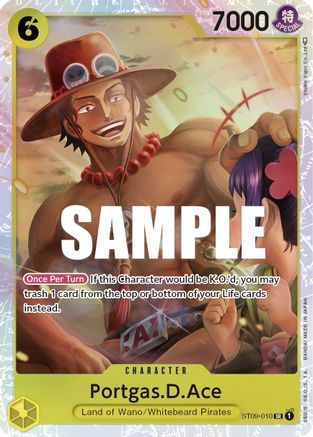 Portgas.D.Ace (ST09-010) - Starter Deck 9: Yamato Foil | Grognard Games
