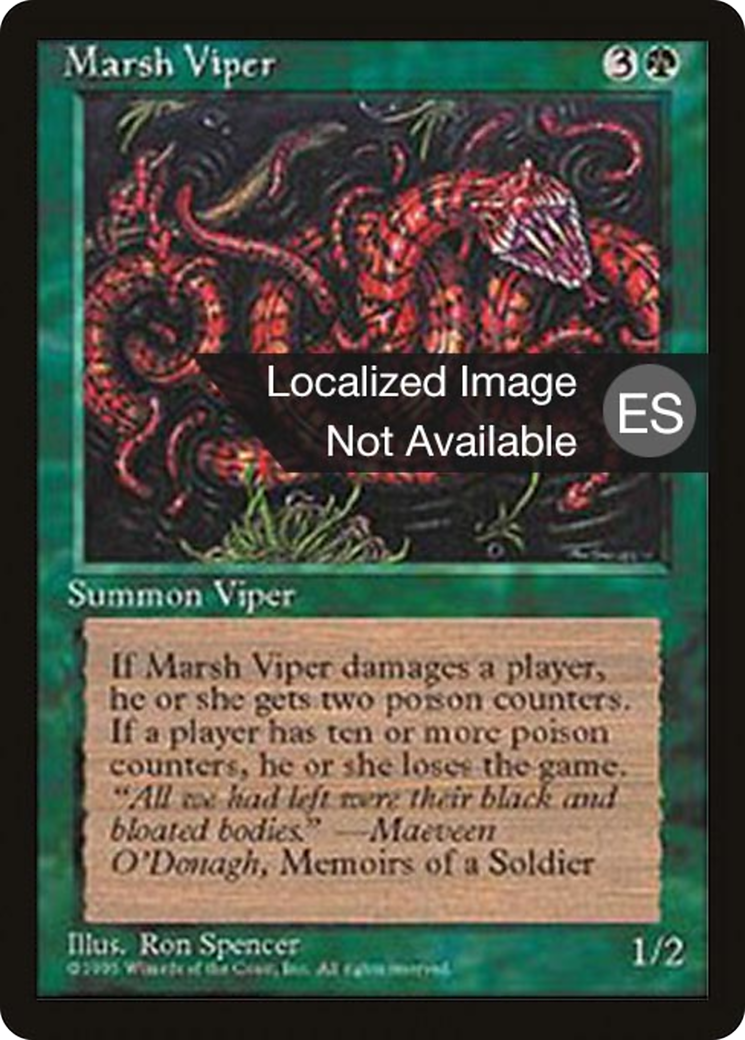 Marsh Viper [Fourth Edition (Foreign Black Border)] | Grognard Games