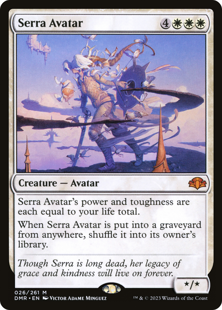 Serra Avatar [Dominaria Remastered] | Grognard Games