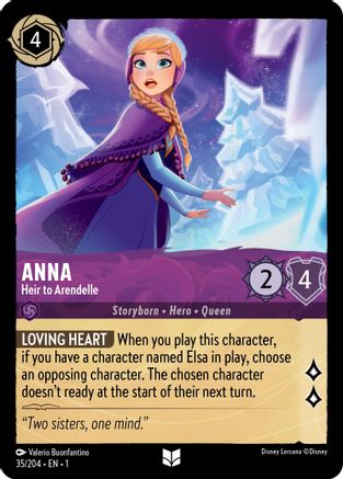Anna - Heir to Arendelle (35/204) [The First Chapter] | Grognard Games