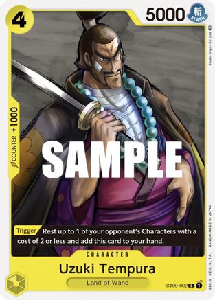 Uzuki Tempura (ST09-002) - Starter Deck 9: Yamato | Grognard Games