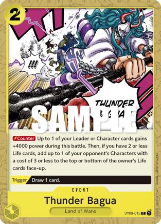 Thunder Bagua (ST09-015) - Starter Deck 9: Yamato | Grognard Games