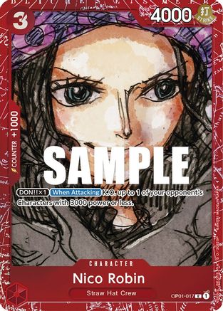 Nico Robin (Premium Card Collection -ONE PIECE FILM RED Edition-) (OP01-017) - One Piece Promotion Cards Foil | Grognard Games