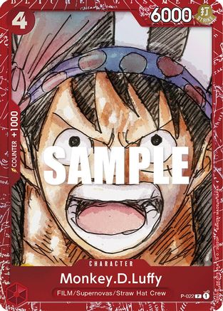 Monkey.D.Luffy (Premium Card Collection -ONE PIECE FILM RED Edition-) (P-022) - One Piece Promotion Cards Foil | Grognard Games