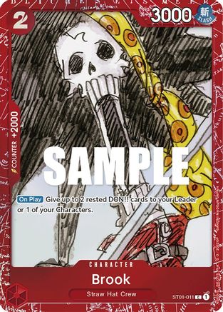 Brook (Premium Card Collection -ONE PIECE FILM RED Edition-) (ST01-011) - One Piece Promotion Cards Foil | Grognard Games