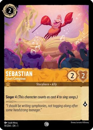 Sebastian - Court Composer (19/204) [The First Chapter] | Grognard Games