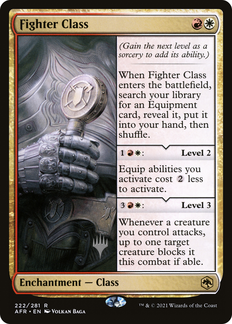 Fighter Class (Promo Pack) [Dungeons & Dragons: Adventures in the Forgotten Realms Promos] | Grognard Games