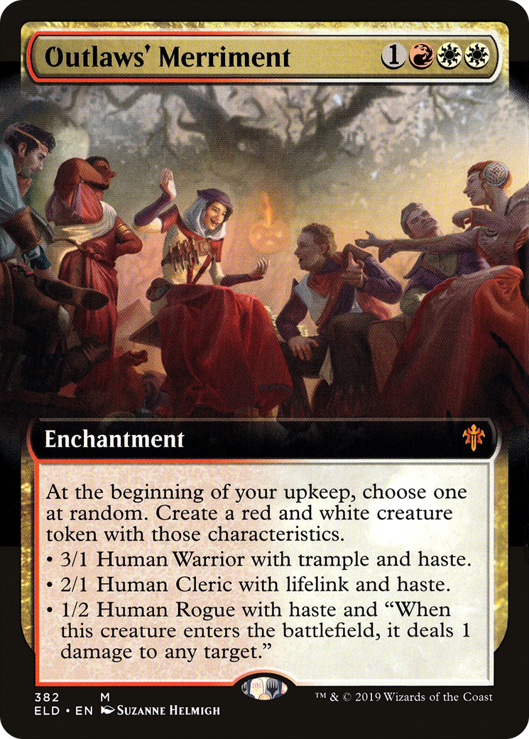 Outlaws' Merriment (ELD-382) - Throne of Eldraine: (Extended Art) | Grognard Games