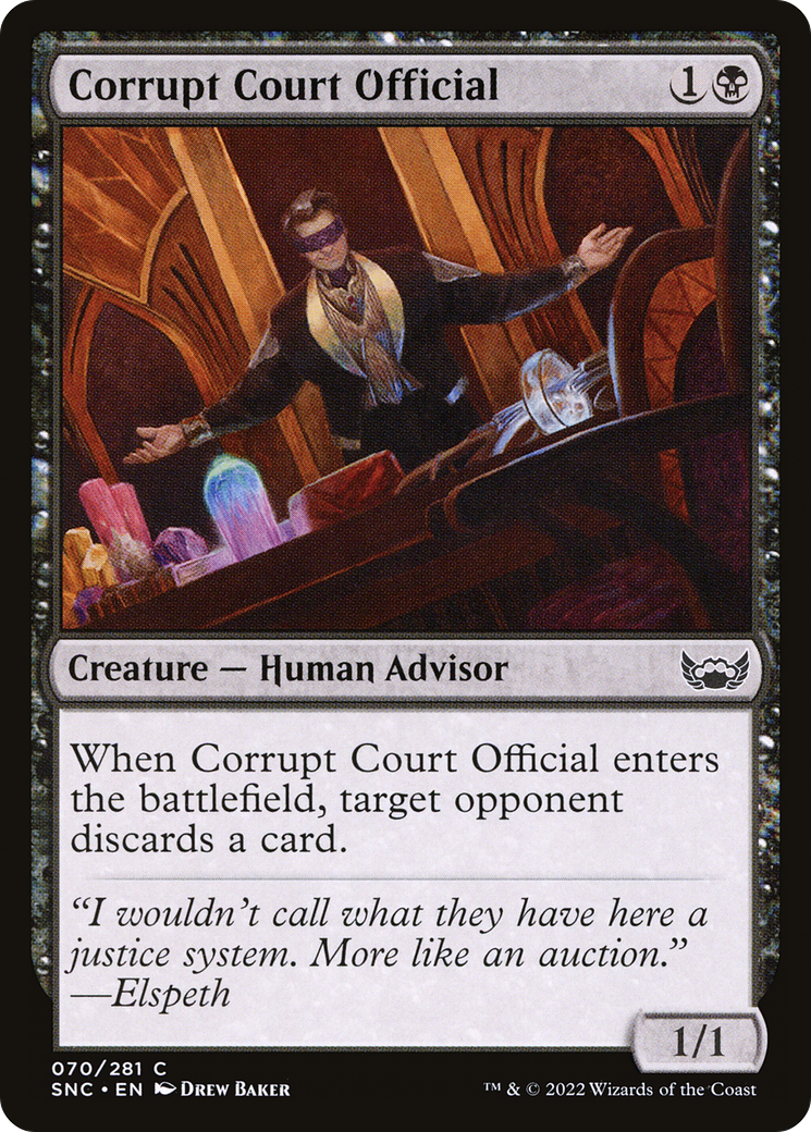 Corrupt Court Official [Streets of New Capenna] | Grognard Games