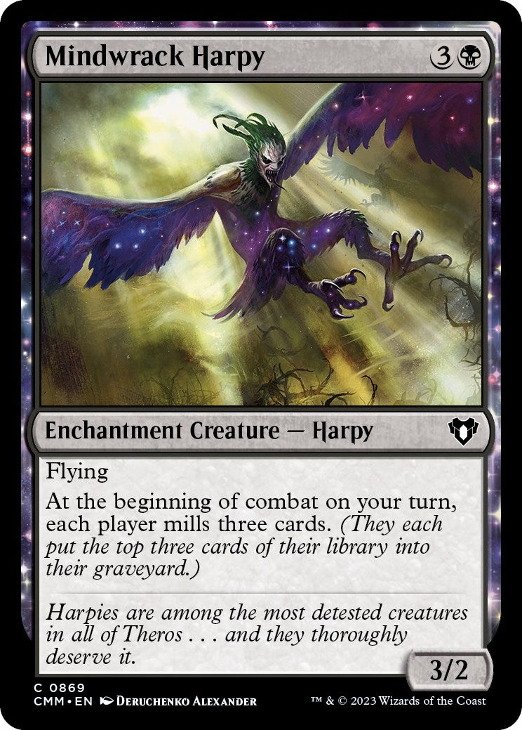 Mindwrack Harpy [Commander Masters] | Grognard Games