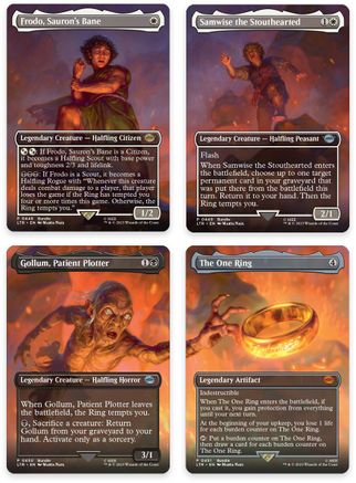Mount Doom Scene [Set of 4] (LTR-448-451) - The Lord of the Rings: Tales of Middle-earth | Grognard Games