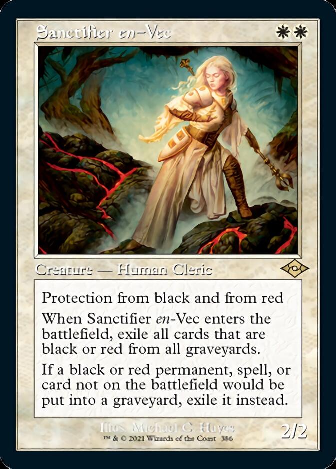 Sanctifier en-Vec (Retro Foil Etched) [Modern Horizons 2] | Grognard Games