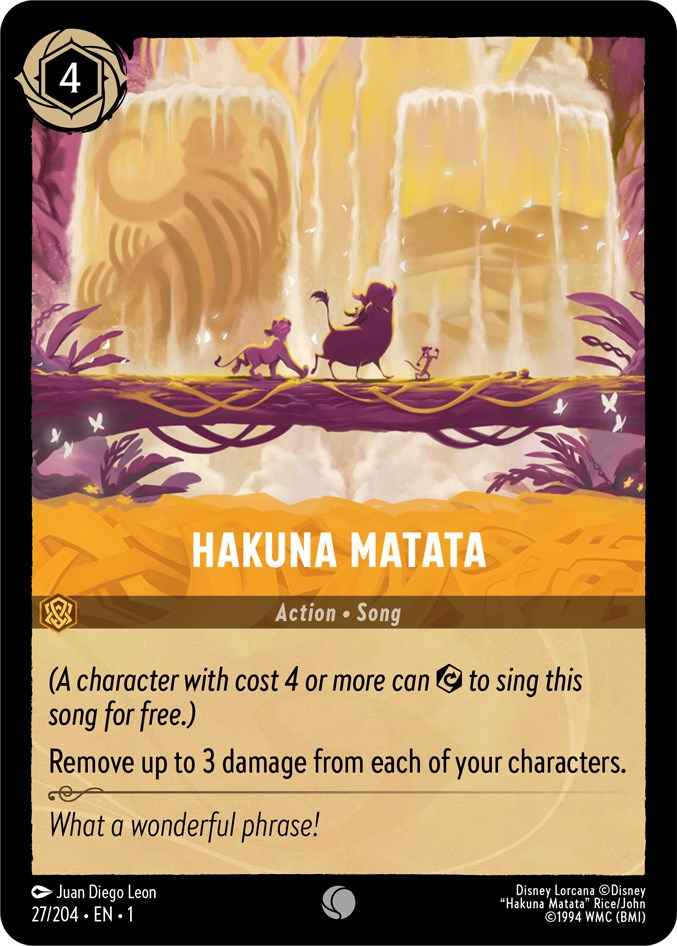 Hakuna Matata (27/204) [The First Chapter] | Grognard Games