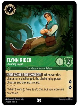 Flynn Rider - Charming Rogue (74/204) [The First Chapter] | Grognard Games