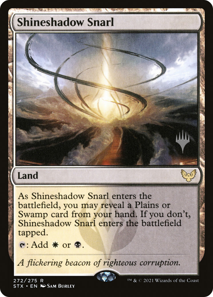 Shineshadow Snarl (Promo Pack) [Strixhaven: School of Mages Promos] | Grognard Games