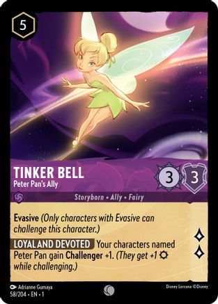Tinker Bell - Peter Pan's Ally (58/204) [The First Chapter] | Grognard Games