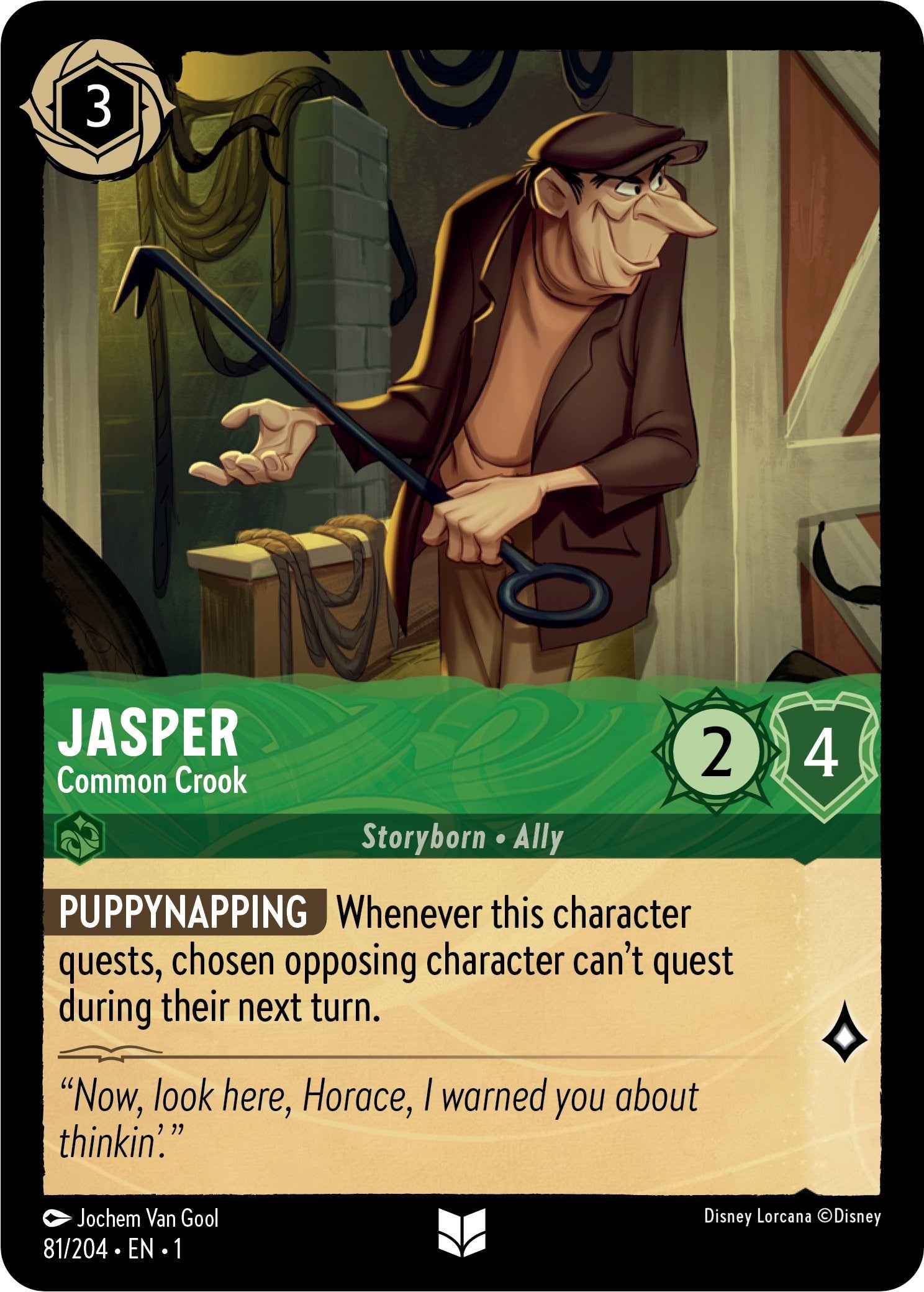 Jasper - Common Crook (81/204) [The First Chapter] | Grognard Games