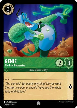 Genie - The Ever Impressive (77/204) [The First Chapter] | Grognard Games