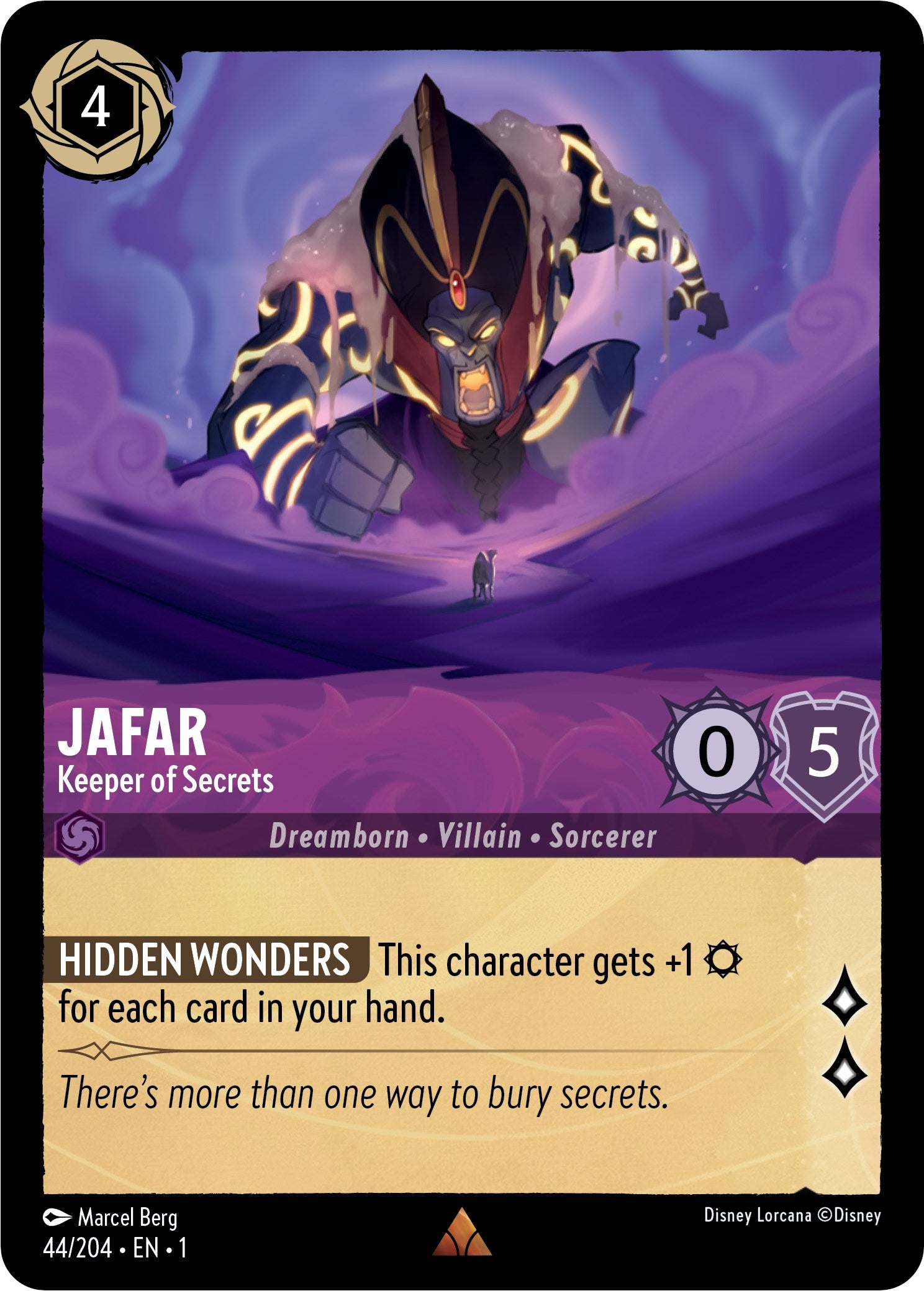 Jafar - Keeper of Secrets (44/204) [The First Chapter] | Grognard Games