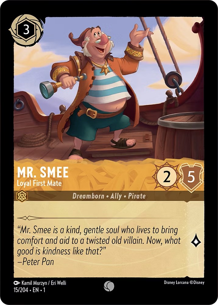 Mr. Smee - Loyal First Mate (15/204) [The First Chapter] | Grognard Games