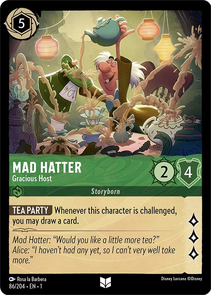 Mad Hatter - Gracious Host (86/204) [The First Chapter] | Grognard Games