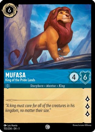 Mufasa - King of the Pride Lands (155/204) [The First Chapter] | Grognard Games