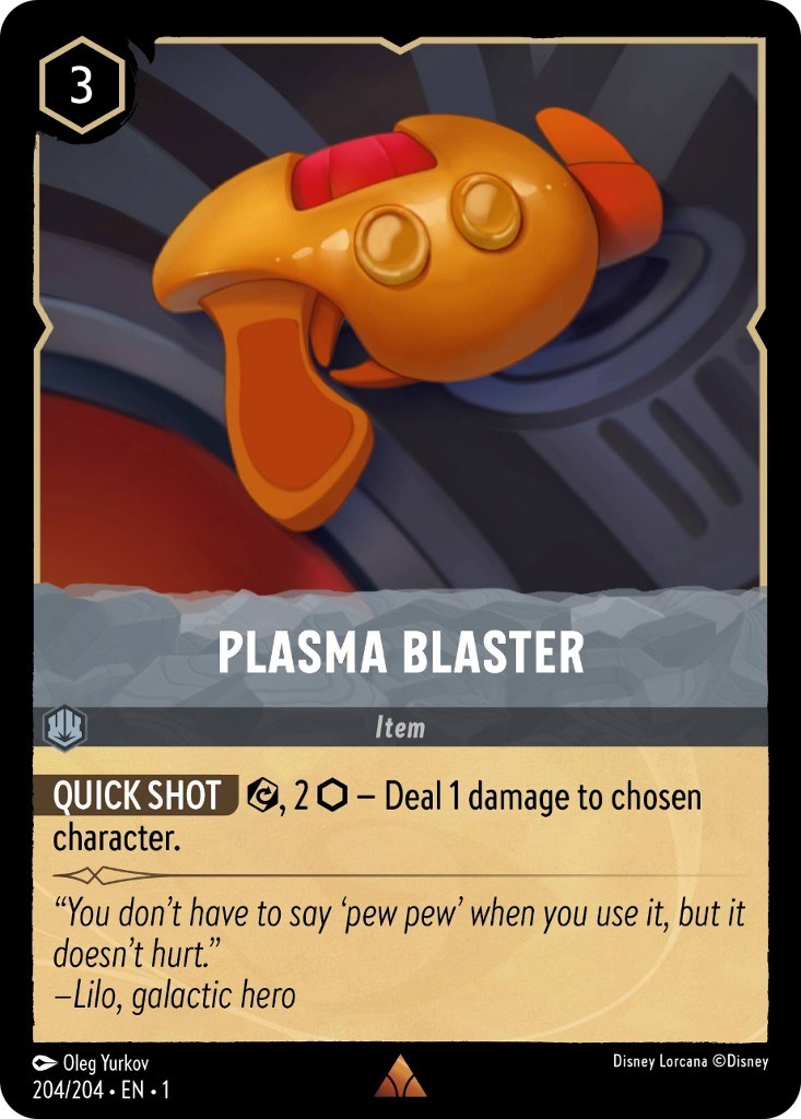 Plasma Blaster (204/204) [The First Chapter] | Grognard Games