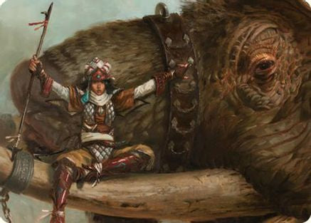 Tuskguard Captain Art Card (ASCMM-016) - Art Series: Commander Masters | Grognard Games