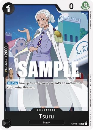 Tsuru (Event Pack Vol. 2) (OP02-106) - One Piece Promotion Cards | Grognard Games