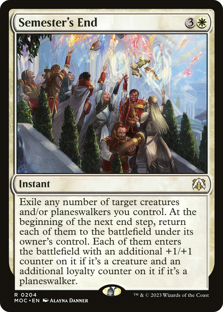 Semester's End [March of the Machine Commander] | Grognard Games