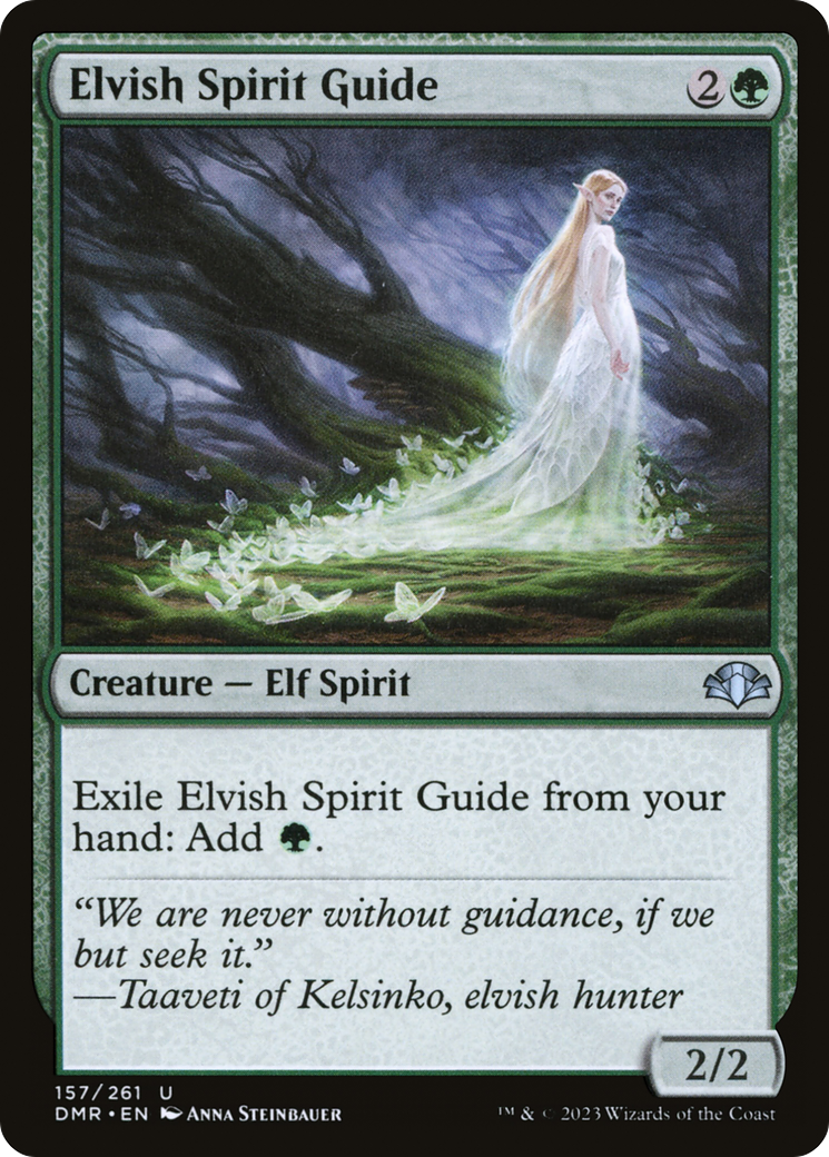 Elvish Spirit Guide [Dominaria Remastered] | Grognard Games