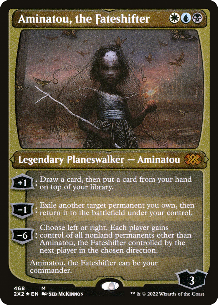 Aminatou, the Fateshifter (Foil Etched) (2X2-468) - Double Masters 2022 Foil | Grognard Games