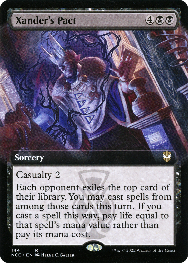 Xander's Pact (Extended Art) [Streets of New Capenna Commander] | Grognard Games