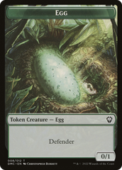 Treasure // Egg Double-Sided Token [Secret Lair Drop Series] | Grognard Games